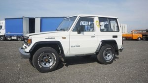 C. 1987 Toyota Land Cruiser Short Wheelbase For Sale by Auction