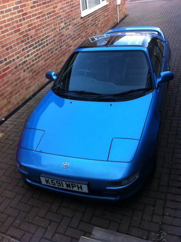 MR2 1992 gt t-bar. Leather. air-con. 77,600 miles. For Sale