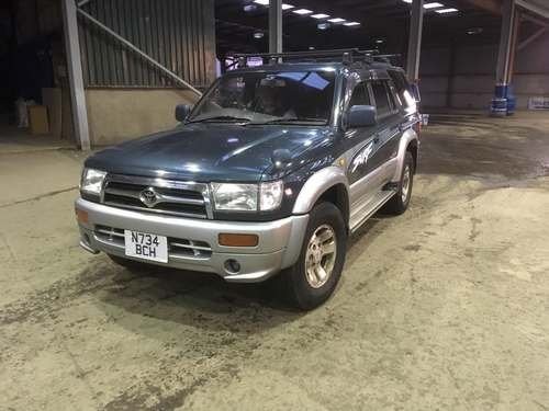 1996 Toyota Hi-Lux Surf at Morris Leslie Auction 25th May For Sale by Auction