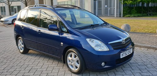 2003 1.8 vvti t- spirit auto 2 owners 61k fsh stunning For Sale