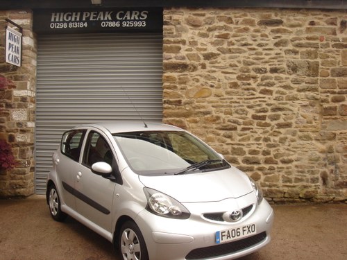 2006 06 TOYOTA AYGO 1.0 VVTI + 5DR 48060 MILES A/C. For Sale
