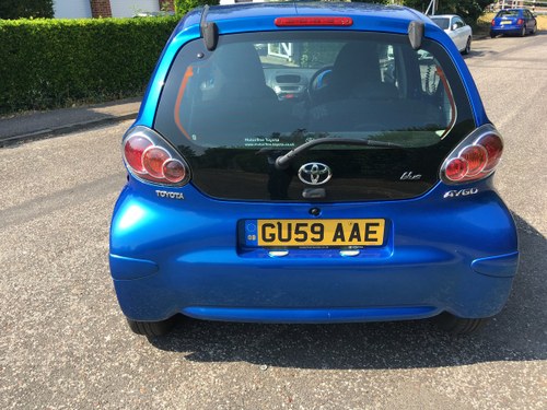 2009/59 toyota aygo 1.0 vvti 5door blue hpi clear For Sale