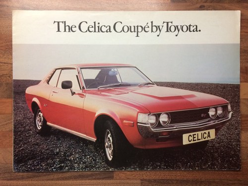 Toyota Celica Coupe pamphlet For Sale