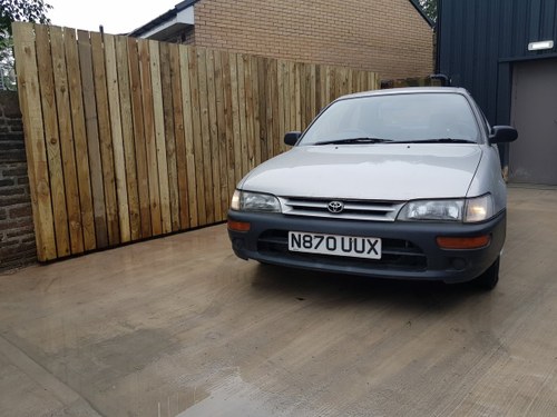 95 Toyota Corolla 1.3 XLi 3Dr. 1 Owner Since 1995. SOLD