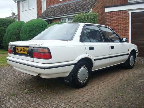1990 Toyota Corolla 1.3 GL 40,200 Miles 1 Owner Manual For Sale