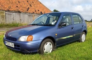 1996 Toyota Starlet 1.3CD Auto 5 door-26k, FSH Till salu