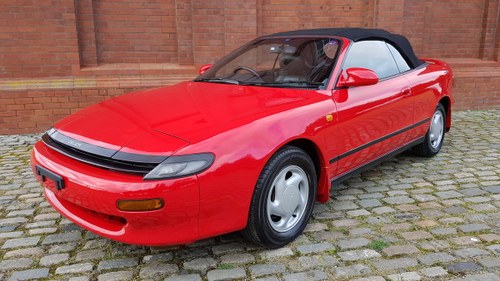1991 TOYOTA CELICA CONVERTIBLE CABRIOLET * ONLY 28000 MILES VENDU