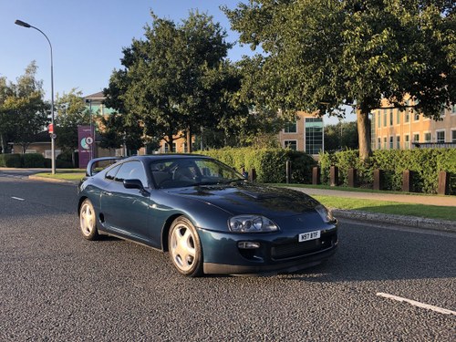 1996 Supra Twin Turbo Storm Blue UK Spec 6 Speed Manual For Sale