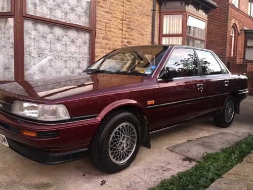 1987 Toyota Camry GLi 2.0 EXECUTIVE FSH low miles For Sale