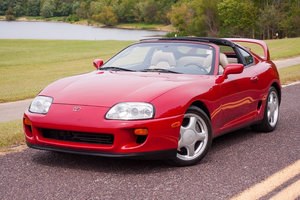 1994 Toyota Supra Turbo Coupe = Auto Clean Red~)Tan $72.9k For Sale
