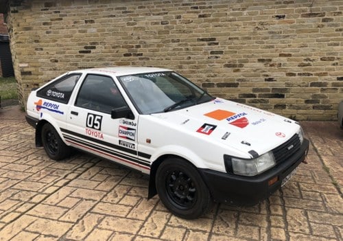 1985 Toyota Corolla AE86 1.6 GT Twin-can Rally Car For Sale