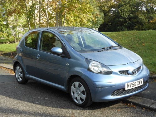 2008 Toyota Aygo 1.0 VVTi Blue Edition 5DR 66k + FSH  For Sale