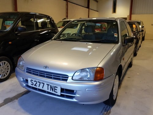1998 Toyota starlet 1.3 solida only *only 22k miles* VERKAUFT