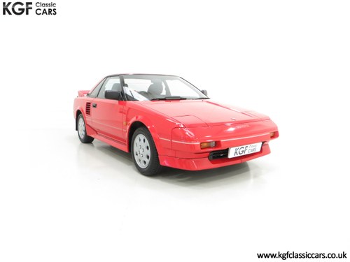 1990 An Immaculate Mk1b Toyota MR2 W10, Wife and Husband Owned SOLD