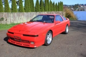 1989 Toyota Supra Clean Red Manual 5 Speed LHD $19.9k For Sale