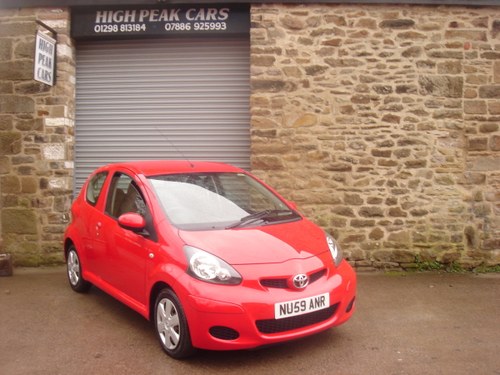 2009 59 TOYOTA AYGO 1.0 VVTI + 3DR. 56191 MILES. 1 OWNER. For Sale