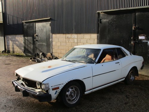 1976 Toyota Celica RA24 roller project. AZ CAR lhd SOLD