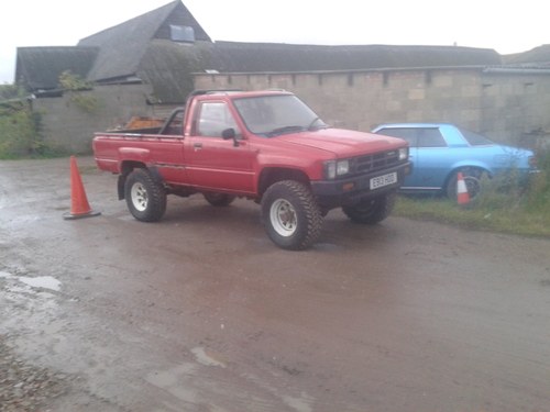 1985 Toyota hilux mk2 4x4 never welded! For Sale