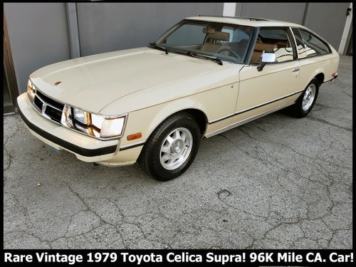 1979 Toyota Celica SUPRA clean Ivory Auto Solid Dry $6.9k For Sale