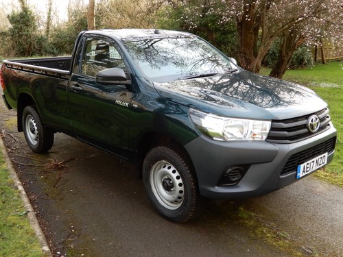 2017 Toyota Hilux 2.4 Single Cab SOLD