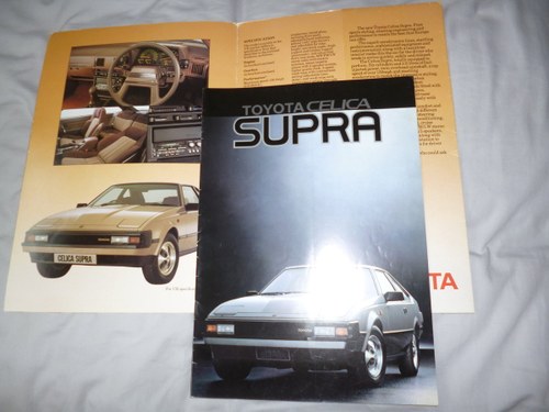 Toyota Supra Classic Original Brochure SOLD