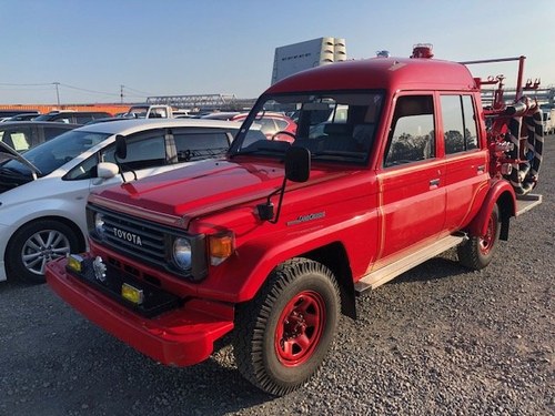1991 Toyota Land cruiser Fire truck In vendita
