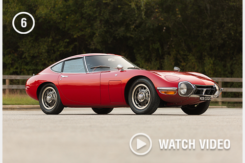 1967 Toyota 2000GT clean and solid red Rare 1 off 351 made For Sale