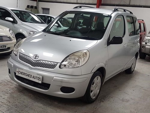 2004  TOYOTA YARIS VERSO 1.3 VVT-i T3*GEN 44,000 MILES*AUTOMATIC For Sale