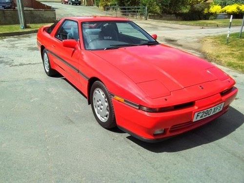 1989 Toyota Supra MkIII 3.0  For Sale by Auction
