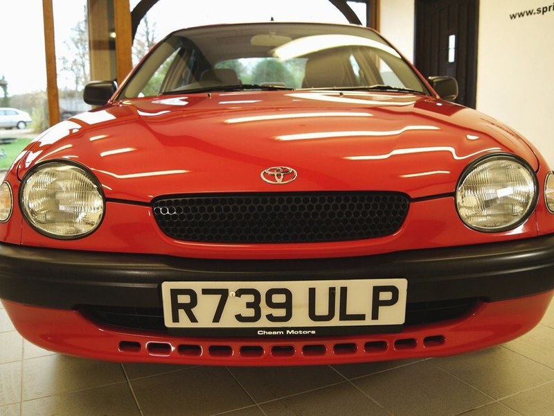 Pristine super low mileage 90s Toyota Corolla (e100) with AC