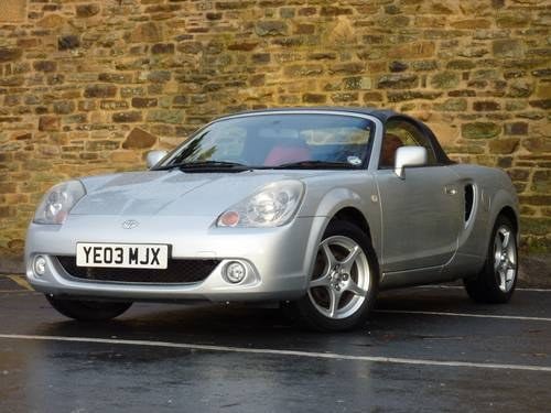 2003 Toyota MR2 Soft top Stunning Condition Low Miles In vendita