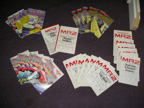 toyota mr2 owners club magazines For Sale