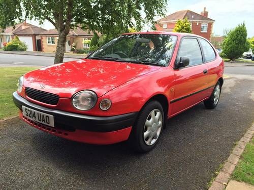 1998 Toyota Corolla 16v 1.3 3dr Hatchback - Superb Car For Sale