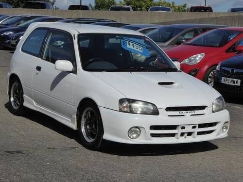 1999 Toyota Starlet Glanza V 1.3 GT Turbo FACE LIFT MODEL 3dr FRE For Sale