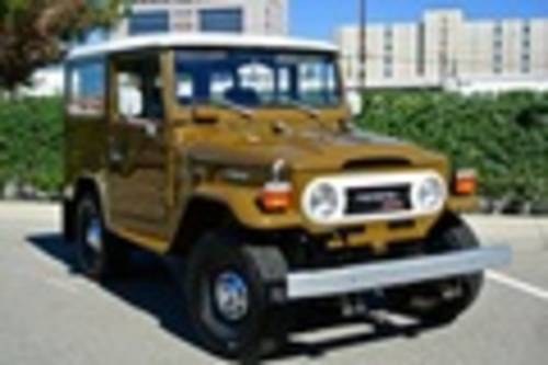1975 Toyota Land Cruiser = Rare Diesel Full Restored  $51.5k For Sale