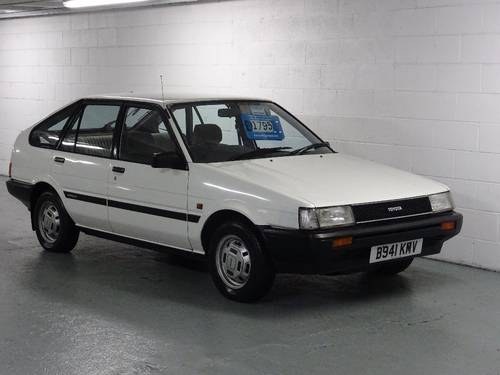 1984 Toyota Corolla 1.3 GL 5dr AUTO 2 OWNERS FROM NEW For Sale