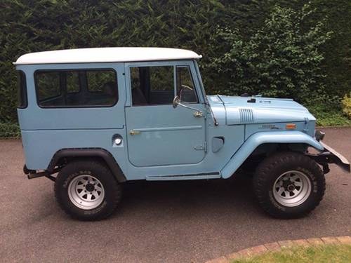 1969 FJ40 Landcruiser - Barons, Tuesday 18th July 2017 For Sale by Auction