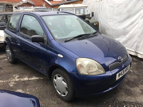 JULY AUCTION. 2000 Toyota Yaris GLS Automatic For Sale by Auction