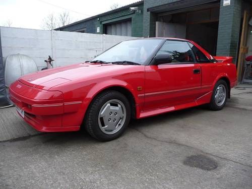 1986 Toyota MR2 MK1 in red For Sale