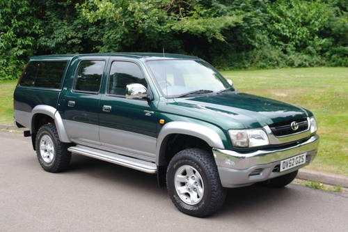 2002/52 Toyota Hilux 270 VX D-4D. 4 Door Double Cab Pickup.. SOLD