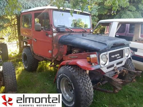 1980 Toyota Land Cruiser BJ40 red parts SOLD