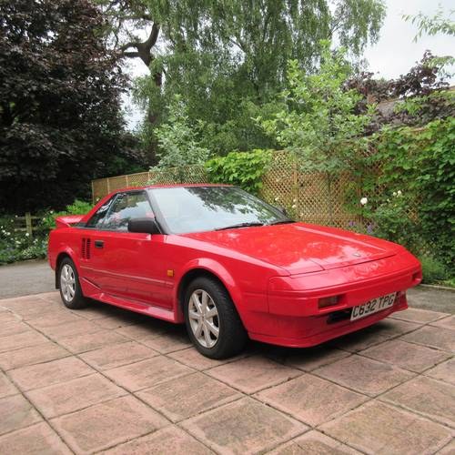 1986 Toyota MR2 Mk I For Sale by Auction