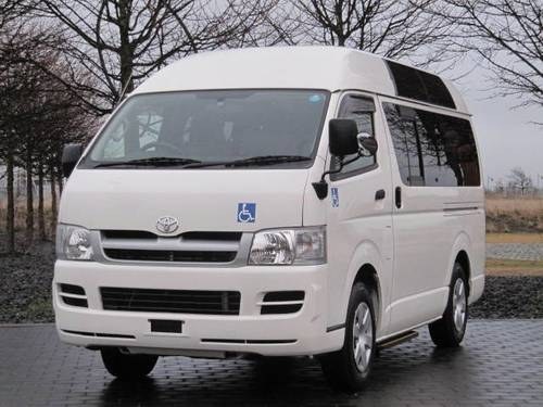 2005 HIACE 9 SEATS PLUS WHEELCHAIR AND REAR LIFT  SOLD