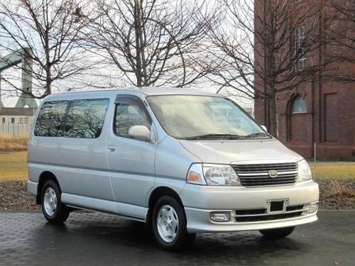 2001 TOYOTA GRAVIA HI ACE V6 8 SEATER AUTO * ONLY 34000 MILES  SOLD