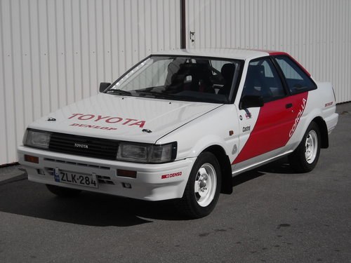 Toyota Corolla 1600GT AE86 Group N SOLD
