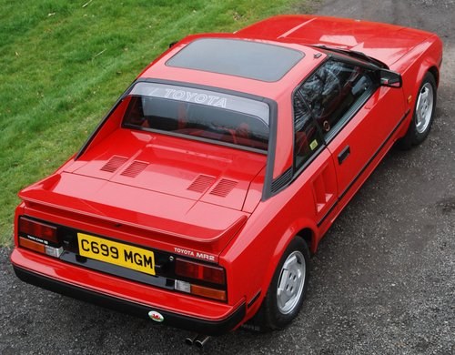 TOYOTA MR2 MK1 1985 RED.  SOLD SOLD For Sale