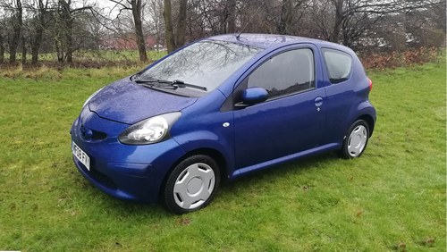 2008 Toyota aygo with bluetooth & air con & £20 a year tax For Sale