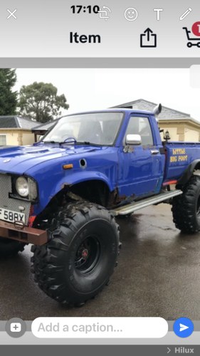 1981 Rare mk1 Toyota hilux project For Sale