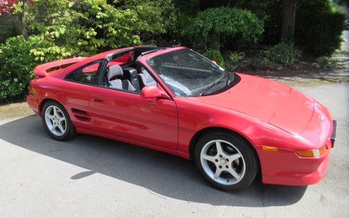 1994 TOYOTA MR2 MkII 2.0 G-Limited T-Bar (colour Toyota Super Red SOLD