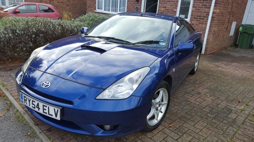 2004 Toyota celica vvti lagoon blue Now Sold SOLD